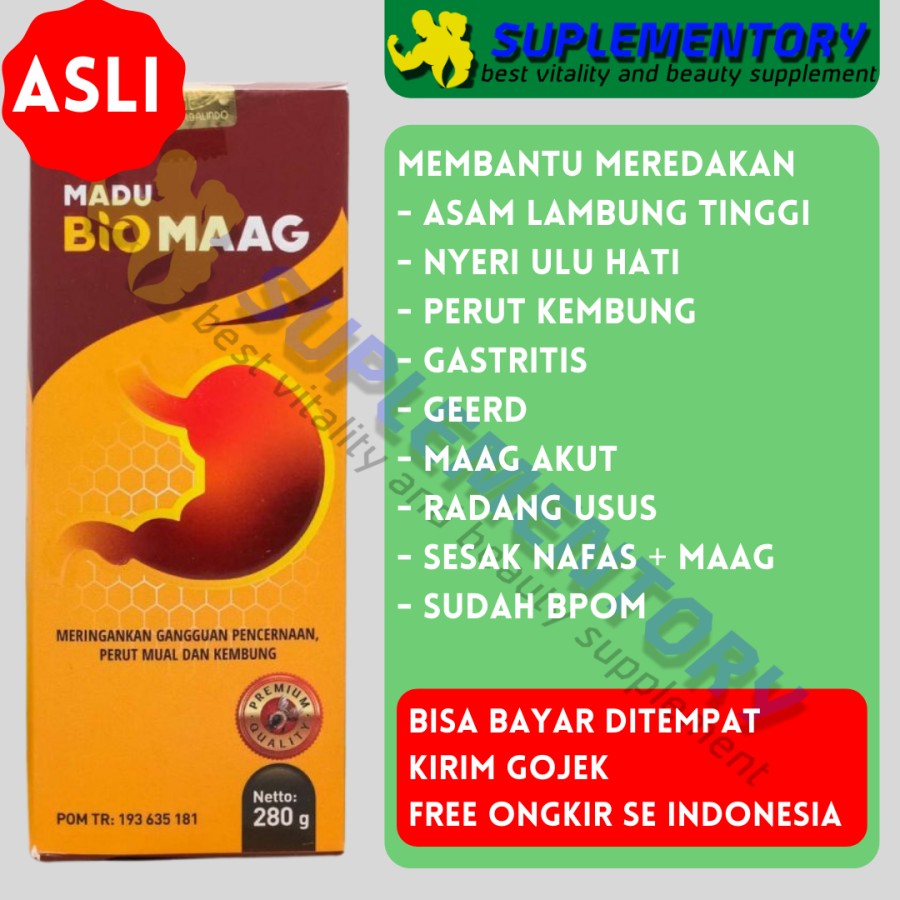 daftar agen madu biomaag obat herbal lambung geerd