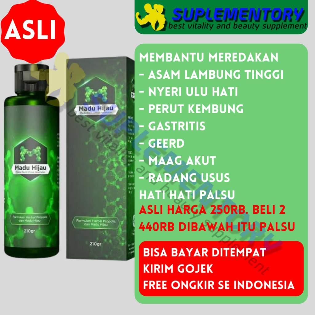 Agen Madu Hijau Lambung Asli Jakarta Depok Bekasi Tangerang